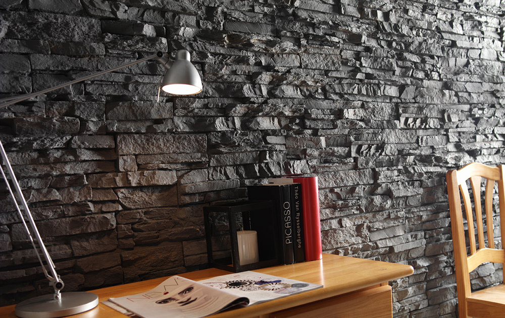 PANEL PARED DUCHA ACABADO PIEDRA COMPOSITE PIEDRA Y RESINA - 90X210CM -  STONE ´IT SILVER GREY 90