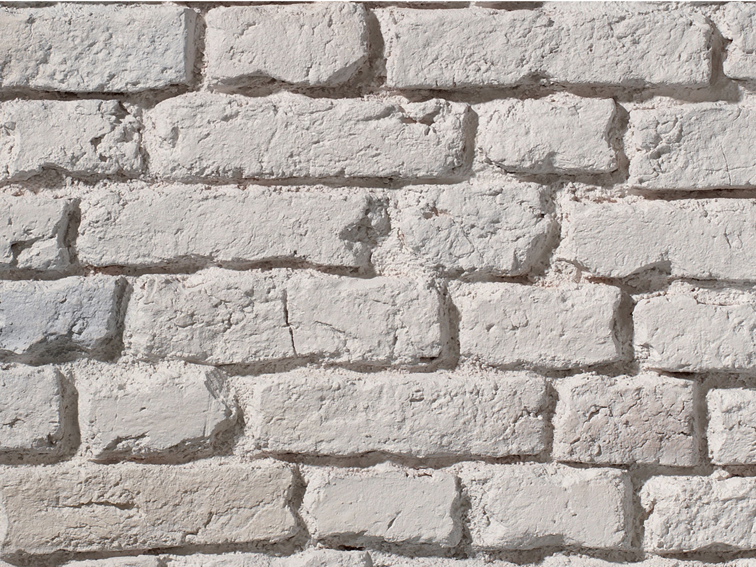 loft white brick panel