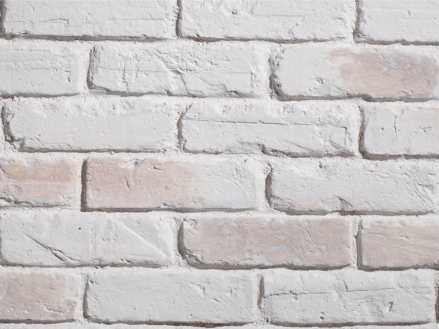 british white brick panel