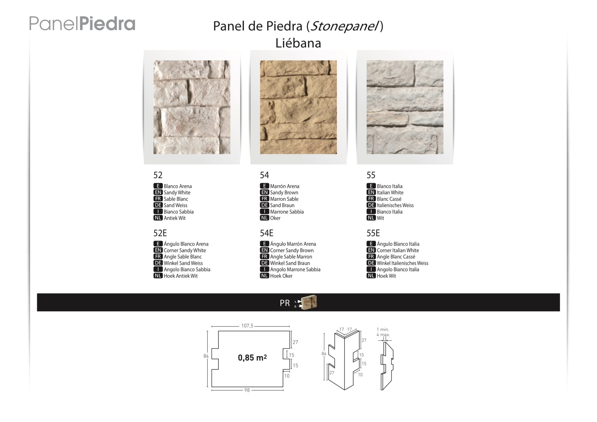 Panel Piedra Stone Panel Liebana - Vibe