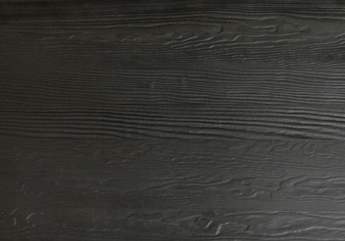 Sandblasted sandblasted black wooden panel