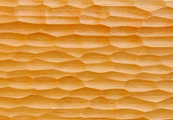 T-11 orange wood textured panel